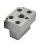 Bloc d’alimentation en aluminium anodisé nature